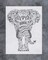 Mandala Elephant Wall Art Stencil (12×16 Inch) – Reusable Floral Pattern Painting Template for Home Decor, Wood, Furniture, Floors & DIY Craft Projects (SL-059)